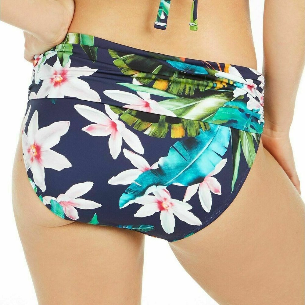 (NWT) Ralph Lauren Watercolor Tropical Hipster Swim Bottom SIZE 16